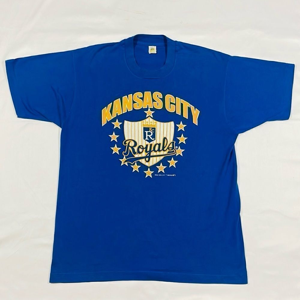 Vintage 1988 Kansas City Royals Single Stitch Short Sleeve Tee